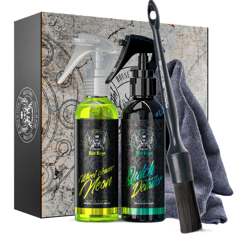 Set detergente per ruote e carrozzeria auto 150ml