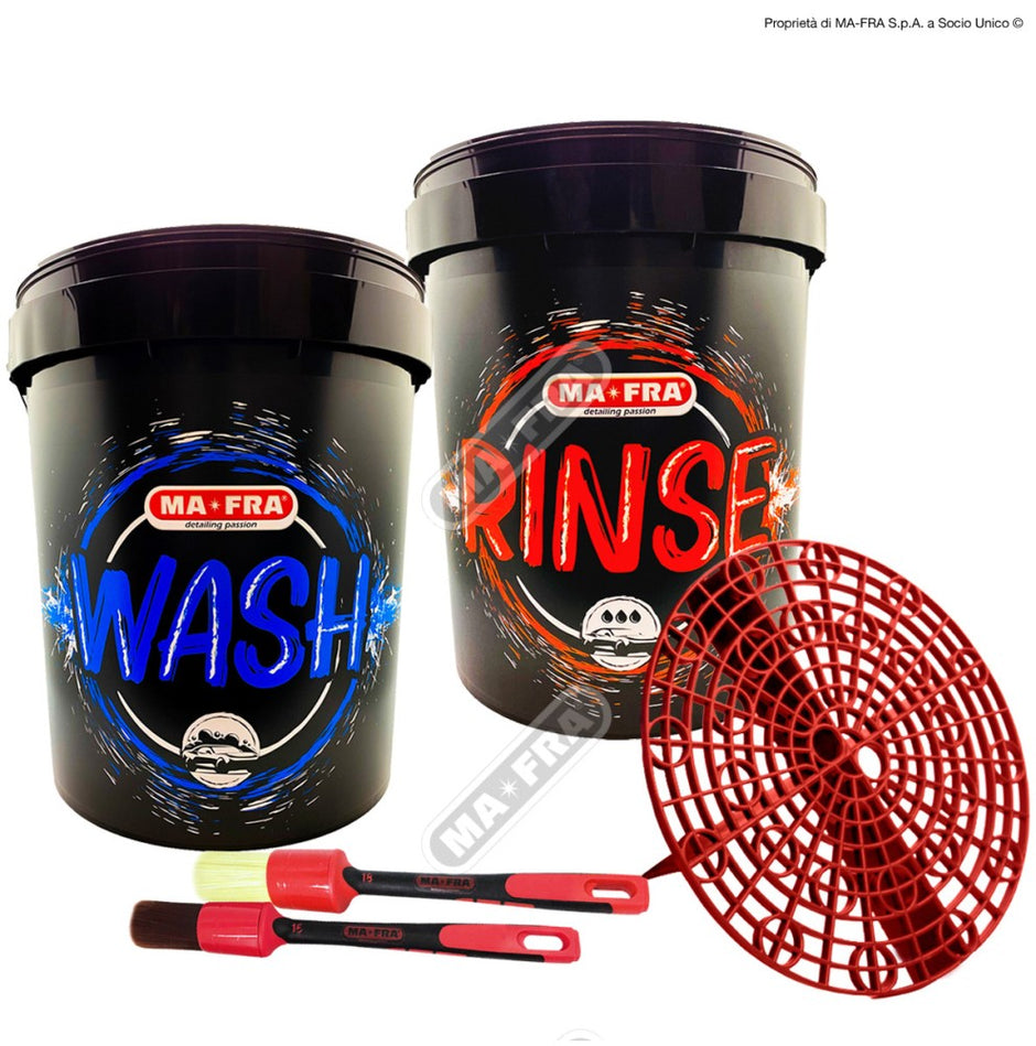 Kit Lavaggio Doppio Secchio Completo