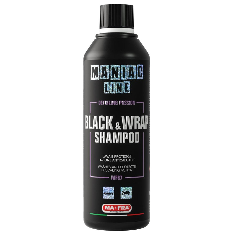 Black & Wrap Shampoo - Maniac Line For Car Detailing