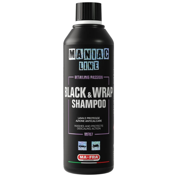 Black & Wrap Shampoo - Maniac Line For Car Detailing